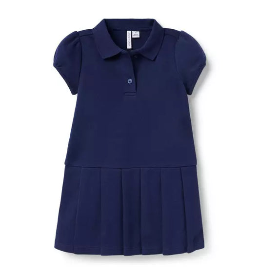 The Puff Sleeve Polo Dress