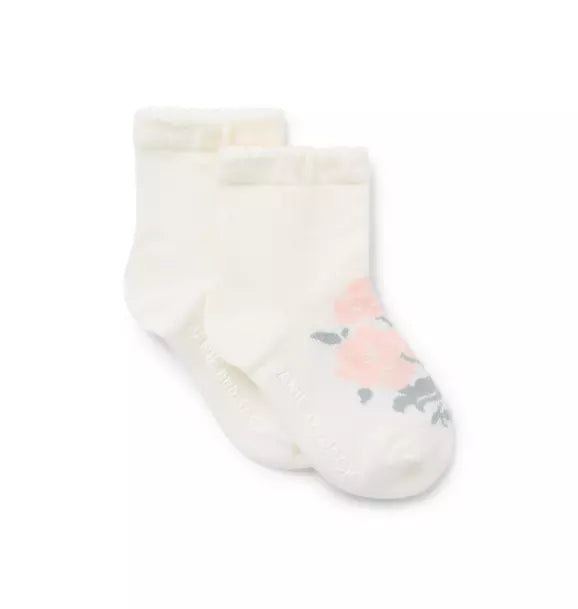 Baby Rose Sock
