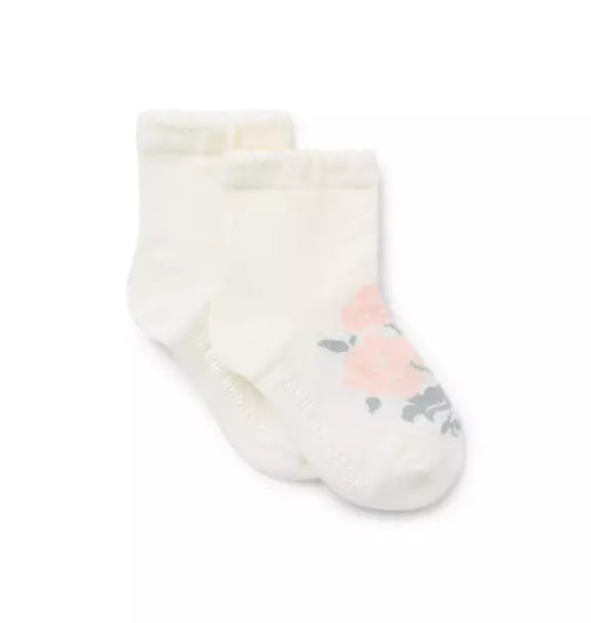 Baby Rose Sock