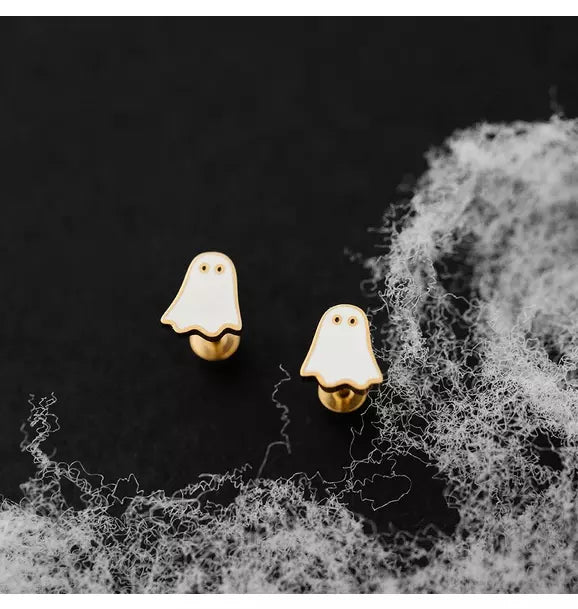 Ghost Stud Earrings