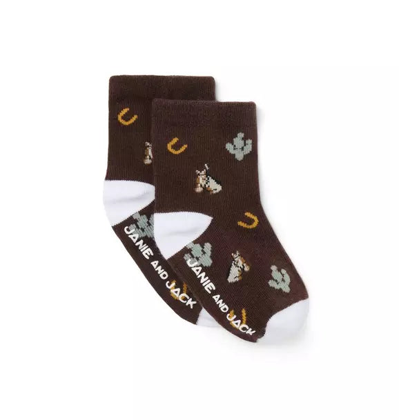 Baby Western Icon Sock