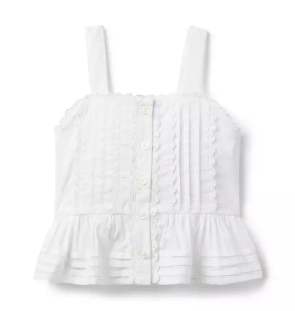 The Pintuck Peplum Top