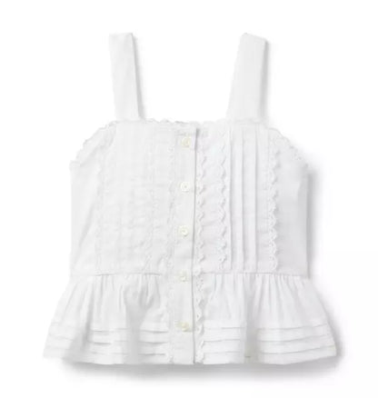 The Pintuck Peplum Top