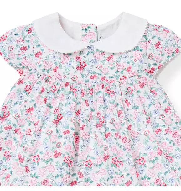 Baby Ditsy Floral Collar Dress