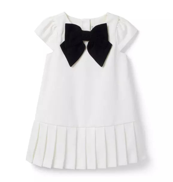 The Pleated Bow Dress