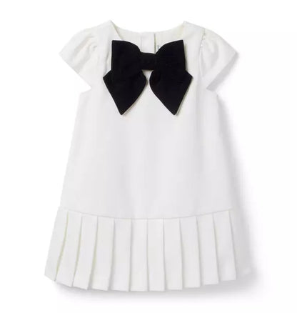 The Pleated Bow Dress