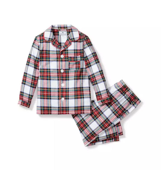Petite Plume Balmoral Tartan Pajama Set