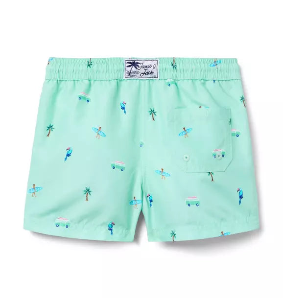 Recycled Surfer Swim Trunk