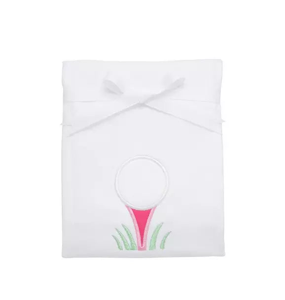 Golf Applique Burp Cloth