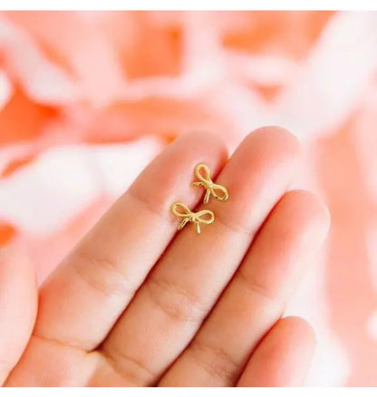 Bow Stud Earrings