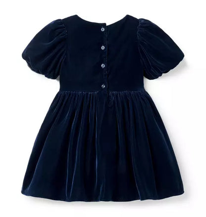 The Velvet Bow Dress