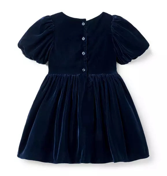 The Velvet Bow Dress