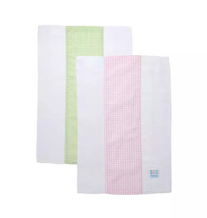 Tulip Set of Two Burp Cloths