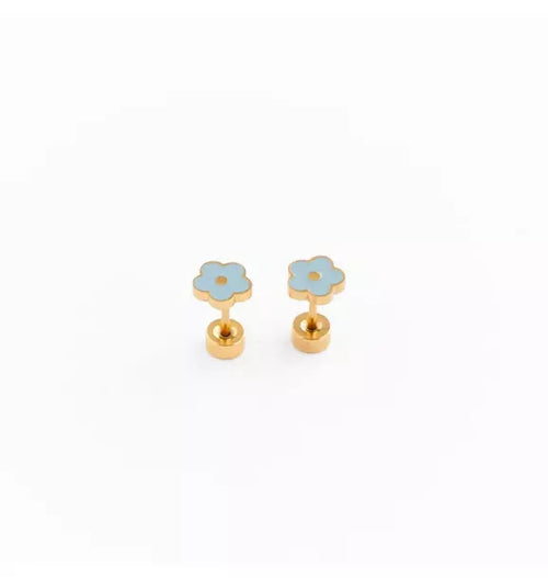 Petite Flower Stud Earrings