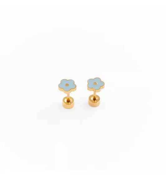 Petite Flower Stud Earrings
