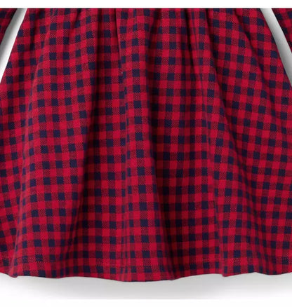 Gingham Jacquard Dress