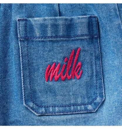Milk Bar x Janie and Jack Denim Overall