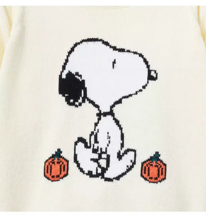Peanuts Snoopy Pumpkin Sweater
