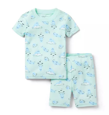Good Night Short Pajama In Walrus
