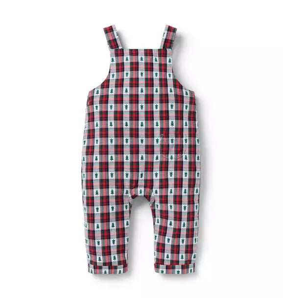 The Holiday Tartan Baby Overall
