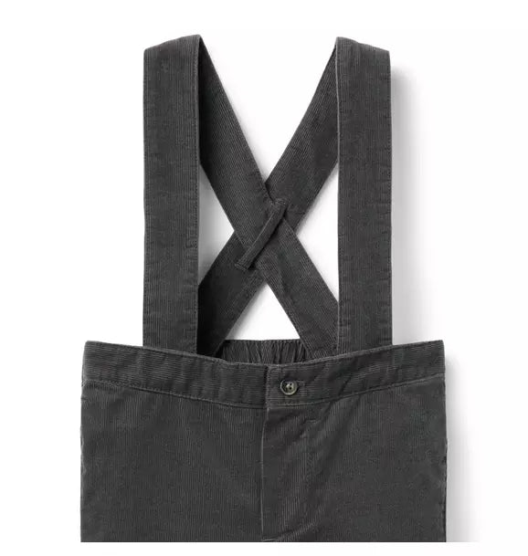 Baby Corduroy Suspender Pant