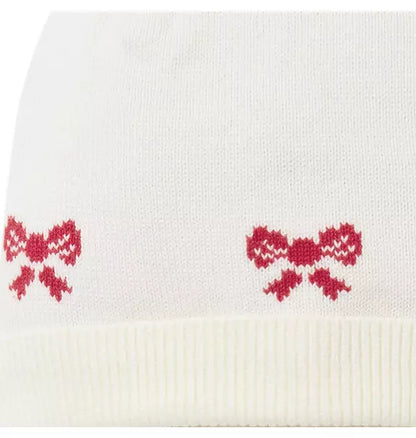 Baby Bow Pom Beanie