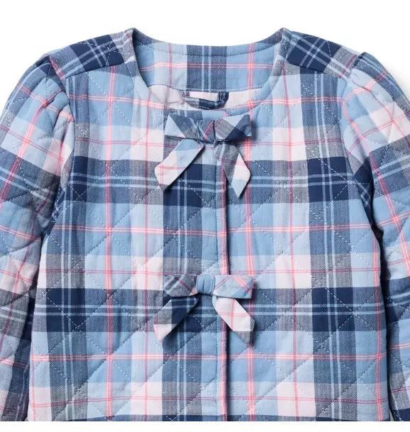 The Plaid Bow Jacket