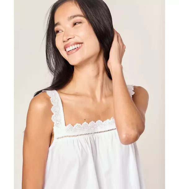 Women's Twill Esme Nightgown in White