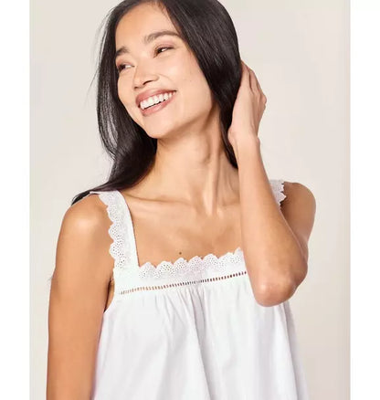 Women's Twill Esme Nightgown in White