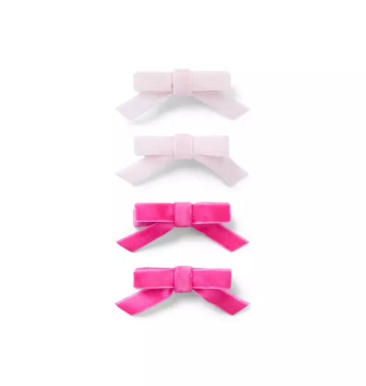 Bow Barrette Set