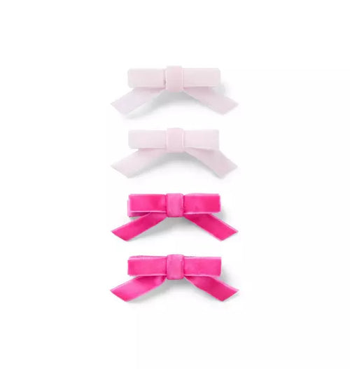 Bow Barrette Set