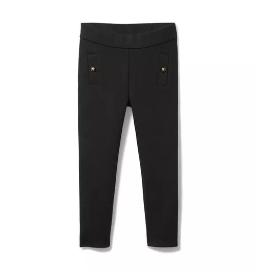Button Ponte Pant