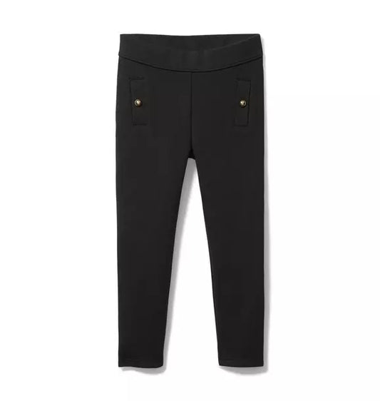 Button Ponte Pant