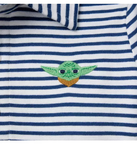STAR WARS Striped Yoda Polo