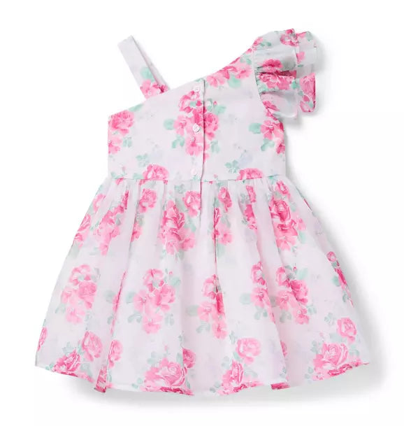 The Rose Ruffle Party Dress