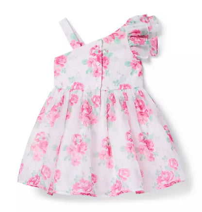 The Rose Ruffle Party Dress