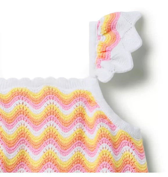 Serena Williams x Janie and Jack Crochet Court Top