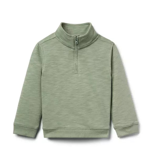 The Slub Half Zip Sweatshirt