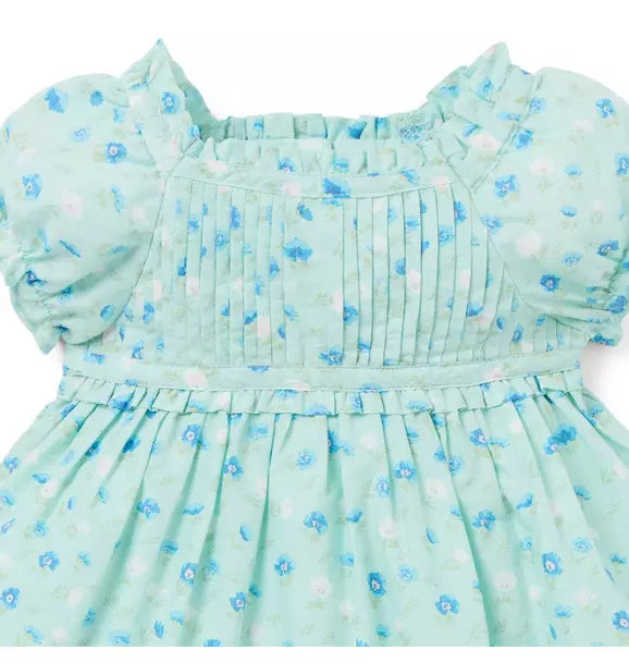 Baby Floral Border Dress