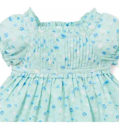 Baby Floral Border Dress