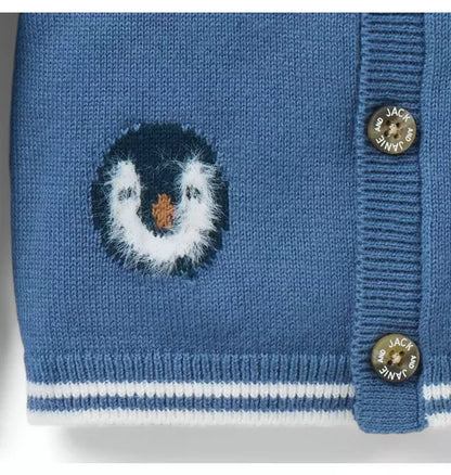 The Penguin Baby Cardigan