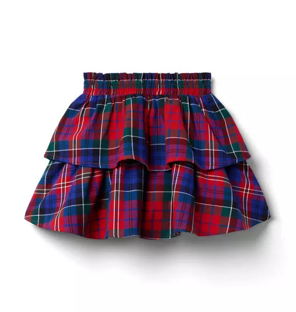 Tartan Tiered Skirt