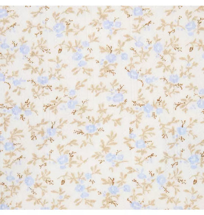 Baby Floral Ruffle Collar Matching Set