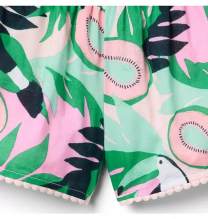 Toucan Ruffle Short