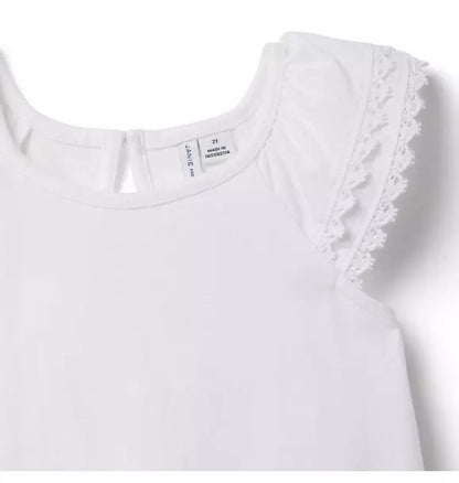 Lace Trim Top