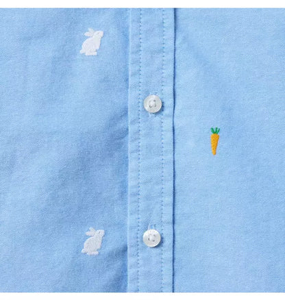 The Embroidered Bunny Oxford Shirt