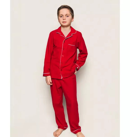 Petite Plume Flannel Pajama Set
