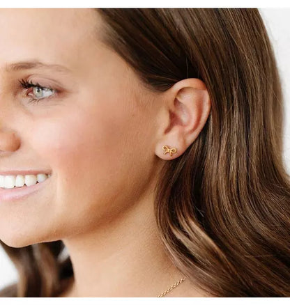 Bow Stud Earrings