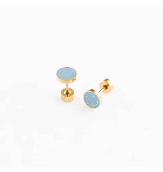Smile Stud Earrings