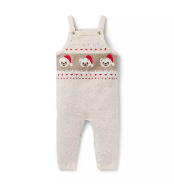 Baby Santa Bear Overall